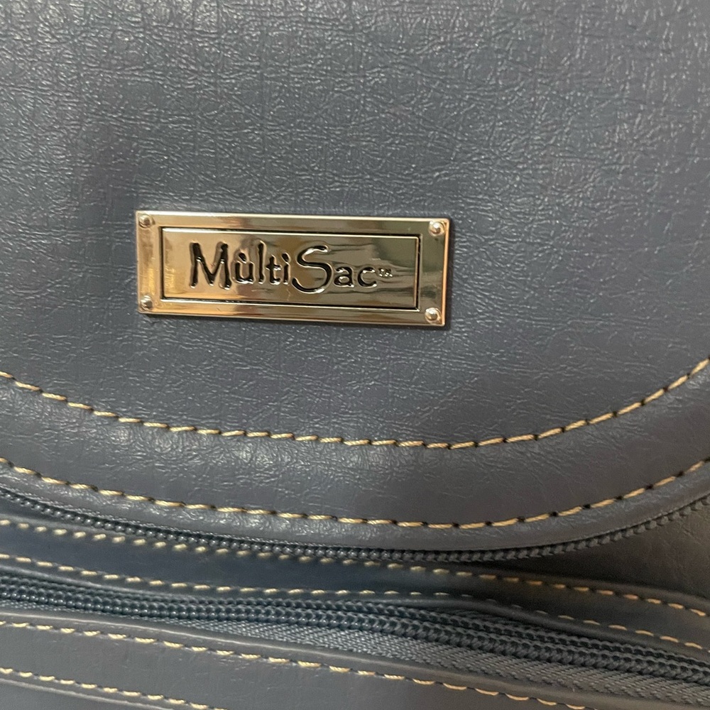 MultiSac Women's Blue Backpack - Picture 4 of 13